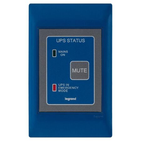 EXCEL LIFE MEDICAL - AUDIO and VISUAL ALARM FOR UPS - BLUE