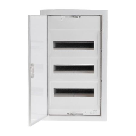 HL Flush Mount 36 Module Load Centre Enclosure with Neutral and Earth Bars