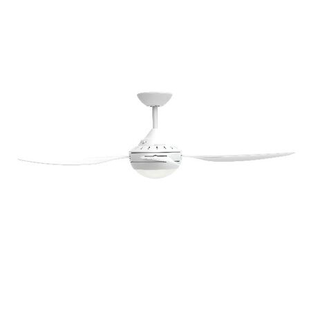 HPM Serene 4 Blade AC Ceiling Fan with Light 1220mm 48in White