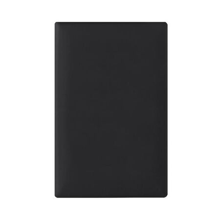 Linea Blank coverplate soft touch midnight dash