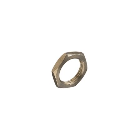 Clipsal - Cable Management, Machined Brass, Steel Couplings, 20mm Brass Locknut