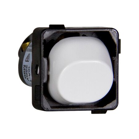 Clipsal - Mechanisms, Universal Rocker Switch, 1-Way/2-Way, 250VAC, 20A - Red