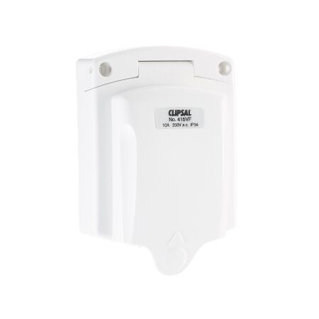 Standard Series, Caravan Socket Outlet, Auto-Switched IP34 10A - White Electric