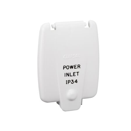 Standard Series, Socket Inlet Flap, to Suit 435VF15 - White Electric