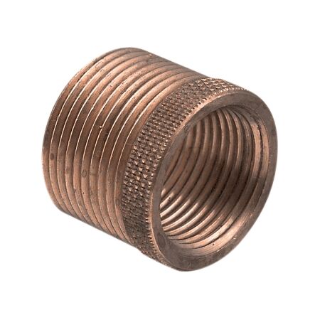 Clipsal - Cable Management, Machined Brass, 25mm Male to 20mm Female Steel Reducer