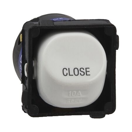 Clipsal - Mechanisms, Switch Mechanism, Marked "Close" - White Electric