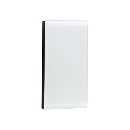 Saturn Series, Grid Plate and Cover Switch, Blank, Vertical - Ocean Mist