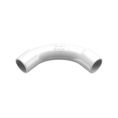Clipsal - Cable Management, Elbow Bend, Solid, PVC, 20mm - Grey