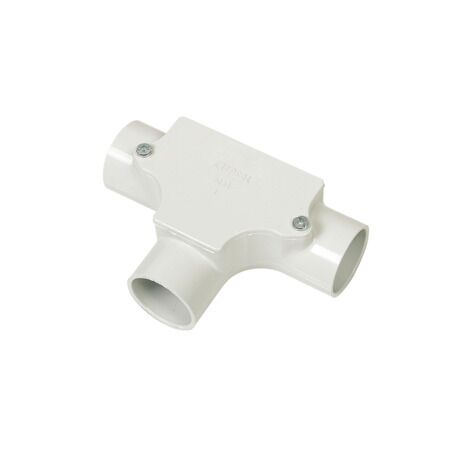 Clipsal - Cable Management, Inspection Tee, PVC, 25mm - Grey