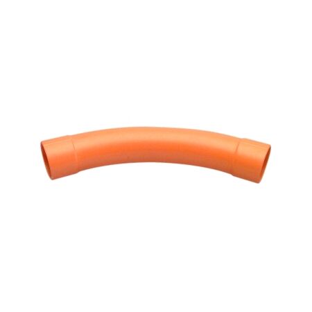 Clipsal - Cable Management, Conduit Bend, Large Sweep, 45Deg, PVC, 50mm - Grey