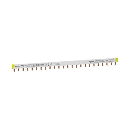 Acti9, Comb Busbar, 1L, 18 mm pitch, 24 modules, 100A