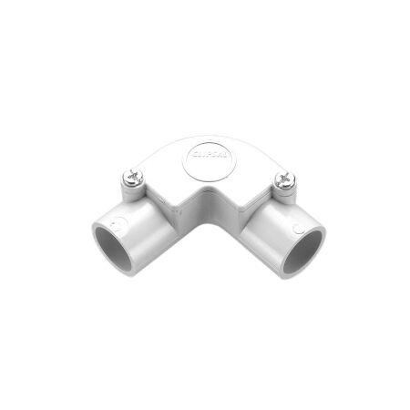 Clipsal - Cable Management, Inspection Elbow, PVC, 20mm - Grey