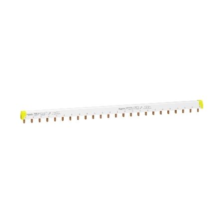 Acti9, Comb Busbar, 3L, 18 mm pitch, 24 modules, 100A