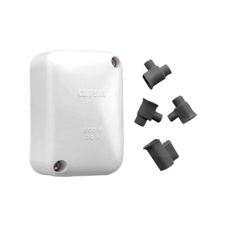 Clipsal - General Accessories, Junction Box, 45x86x58mm, with 1 Earth, 3 Active Loose Connector - White Electric