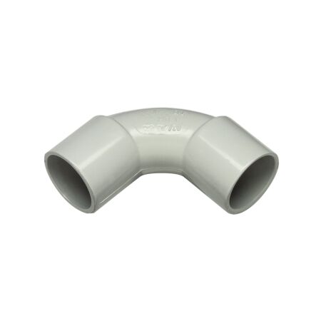 Clipsal - Cable Management, Elbow, Solid, PVC, 20mm - Grey