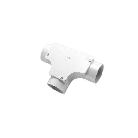Clipsal - Cable Management, Inspection Tee, PVC, 50mm - Grey