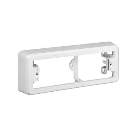 Clipsal Iconic, Quad Socket Mounting Block - Vivid White