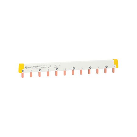 Acti9, Comb Busbar, 1L+N, 18 mm pitch, 12 modules, 100 A