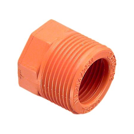 Clipsal - Cable Management, Screwed Reducer, PVC, 25mm - 20mm - Electric Orange