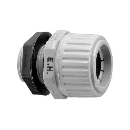 Clipsal - Cable Management, Straight Gland, 25mm - Grey