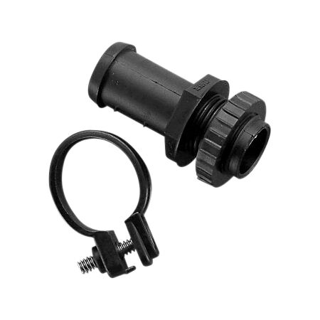 Clipsal - Cable Management, Straight Terminator, 25mm - Black