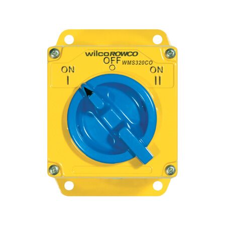 Metal Clad, Changeover Switch, 3 Pole, 20A, 415V, Made of Cast Aluminium