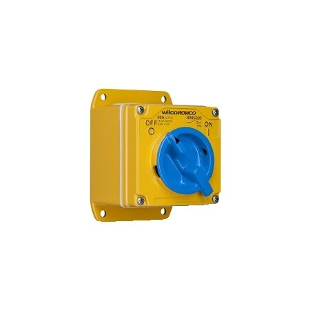 Metal Clad, Switch, Double Pole, 10A, 240V, Made of Cast Aluminium