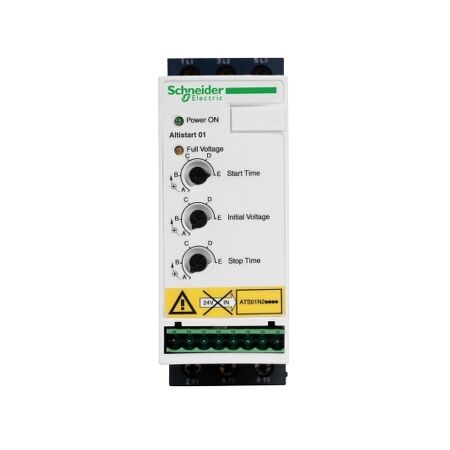 Altistart 01, Soft starter for asynchronous motor, ATS01, 9 A-380..415 V-4 KW