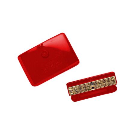 Clipsal - Max 4, Mini Active link, 100 A 500 V 10 hole with cover Red