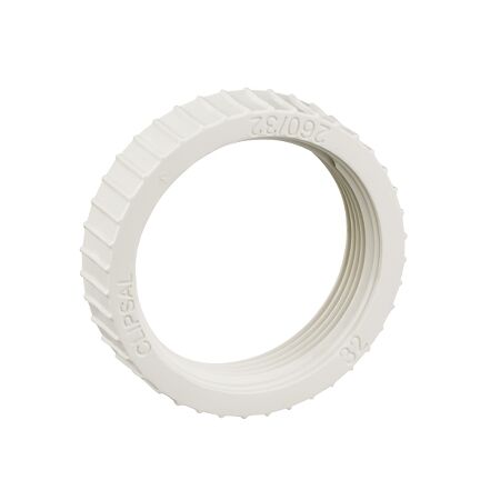 Clipsal - Cable Management, Screwed Lock Ring, PVC, 32mm - Grey