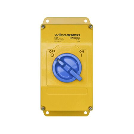 Metal Clad, Switch, 4 Pole, 40A, 415V, Made of Cast Aluminium