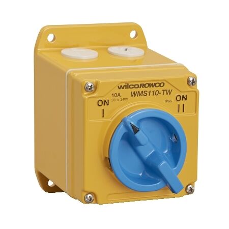 Metal Clad, Switch, 1 Pole, 2 Way, 20A, 250V, Cast Aluminium Material