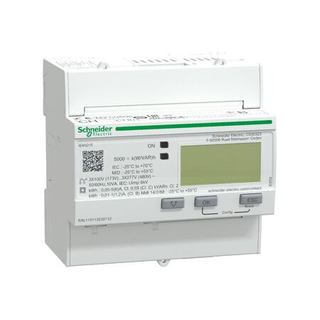 Acti9, IEM3215 energy meter, CT - multi-tariff - MID