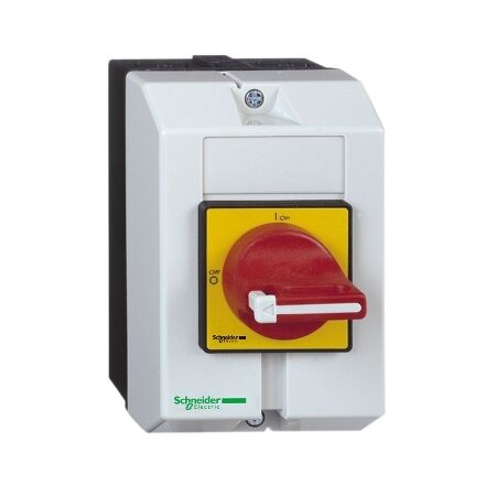 TeSys Mini-Vario, TeSys Vario enclosed, emergency switch disconnector, 20A, IP65