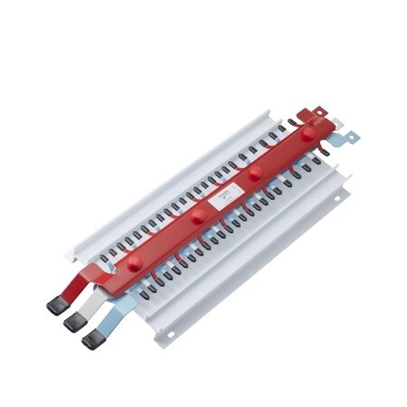 Acti9, MSC Chassis 3PH, 250A, Hybrid 18/27mm for MCB & RCBO 48 poles, Dual Feed