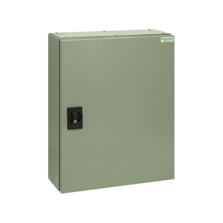 Acti9, MB Isobar standard distribution board, 24 poles, 160A main switch, 18mm, IP42, grey