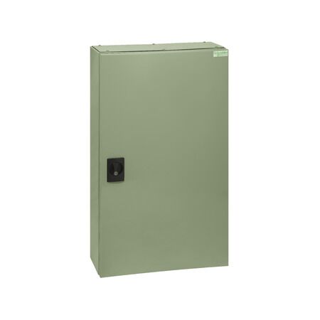 Acti9, MB Encapsulated distribution board, 48 poles, 160A main switch, 18mm, IP42, grey
