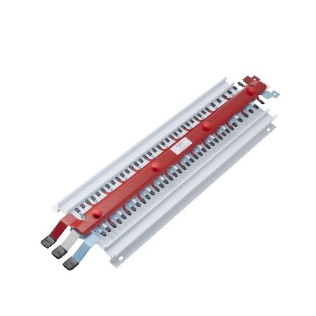 Acti9, MSC Chassis 3PH, 400A, Hybrid 18/27mm for MCB & RCBO 72 poles, Dual Feed