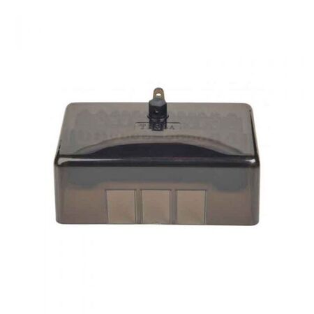 L12 - 12 Hole 100A Neutral Link - Black - L12 - L12