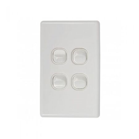 SW4V - 4 Gang 16A Switch Vertical - SW4V - SW4V