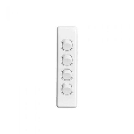 A4GSW - 4 Gang Architrave Switch - A4GSW - A4GSW
