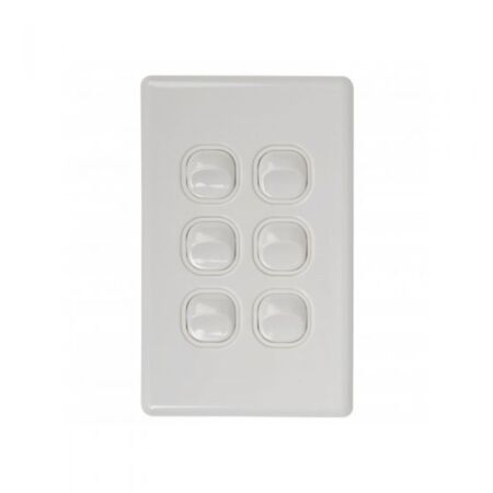 SW6V - 6 Gang 16A Switch Vertical - SW6V - SW6V