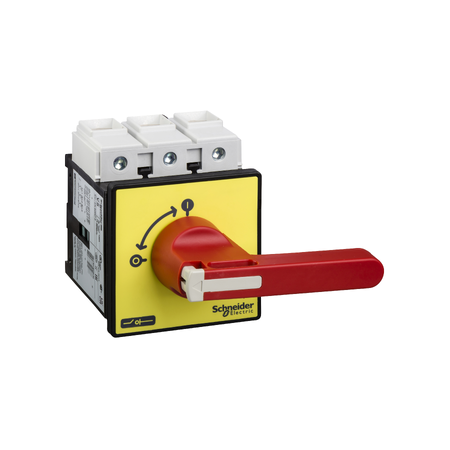 TeSys Mini-Vario, Emergency stop switch disconnector, 175A, on door