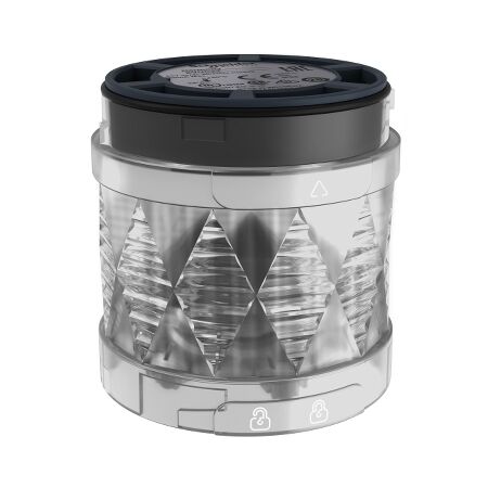 Harmony XVU, Illuminated LED unit for modular tower lights, multi-color, Ø60, steady/blinking/flashing/rotating, IP65, 24 V AC/DC