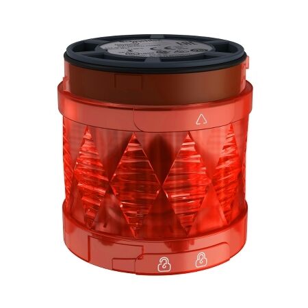 Harmony XVU, Illuminated LED unit for modular tower lights, red, Ø60, steady, IP65, 24 V AC/DC