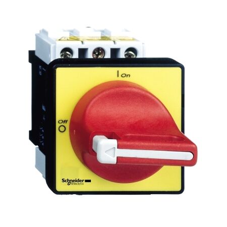 TeSys Mini-Vario, Emergency stop switch disconnector, 25A, on door