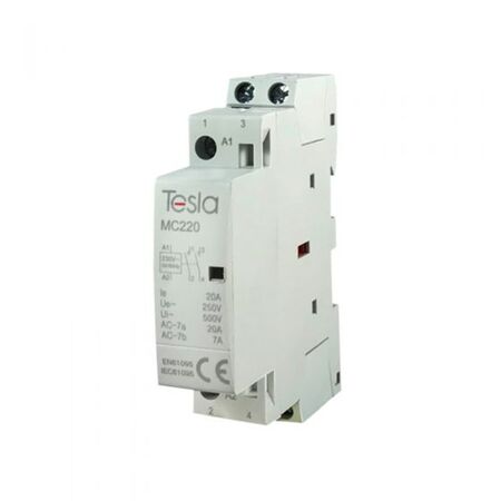 MC220 - 2 pole 20 Amp Modular 2 Pole Contactor Din Mount - MC220 - MC220
