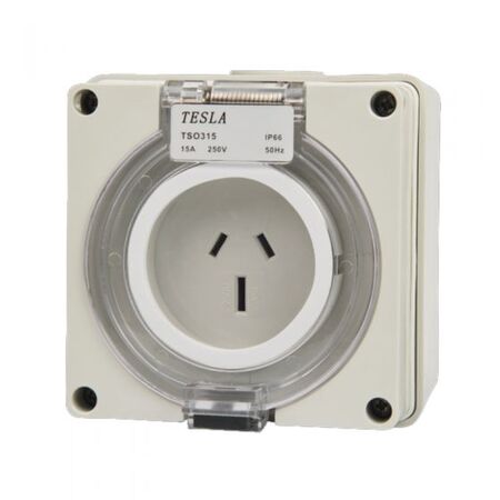 TSO315 - 15A 3 Flat Pin 250V - TSO315 - TSO315
