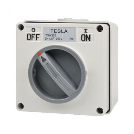 TSW220 - 2 Pole 20 AMP  250V - TSW220 - TSW220