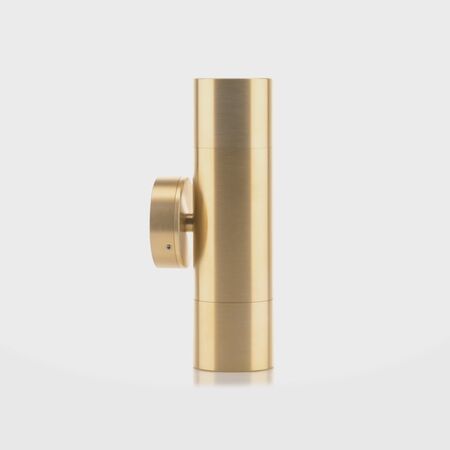 Tivah Solid Brass TRI Colour Up & Down Wall Pillar Lights
